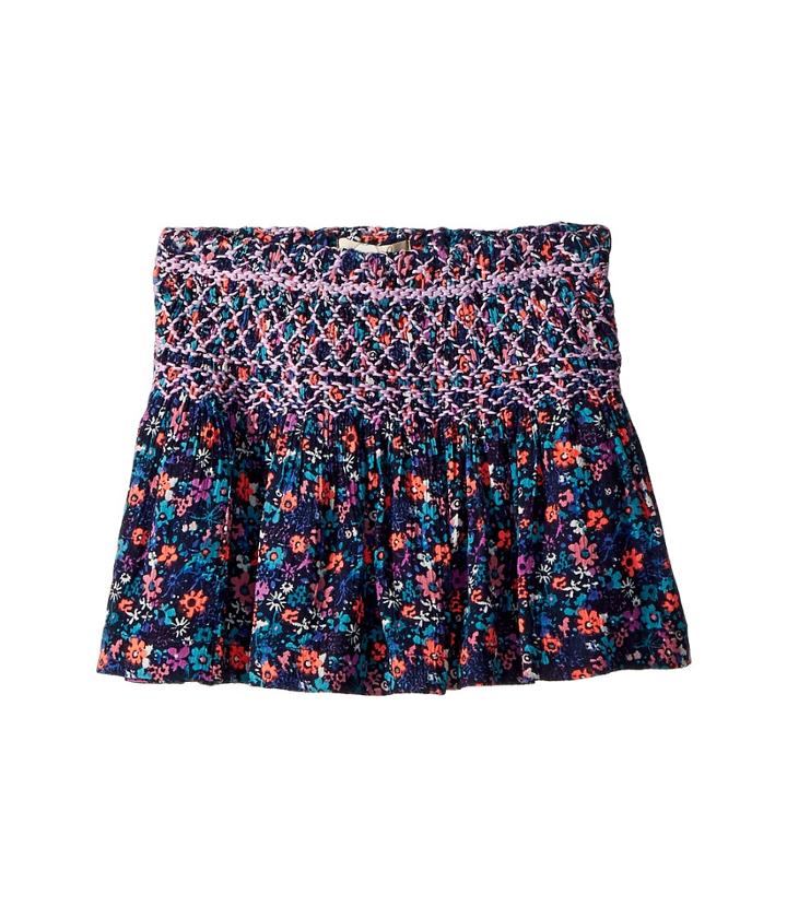 Peek Pixie Skirt (toddler/little Kids/big Kids) (navy) Girl's Skirt