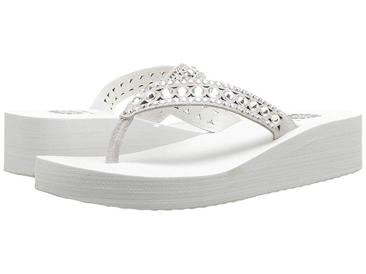 Yellow Box Haylow (white) Girl's Shoes