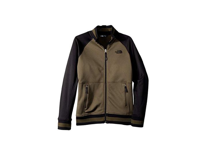 The North Face Kids Takeback Track Jacket (little Kids/big Kids) (new Taupe Green) Boy's Coat