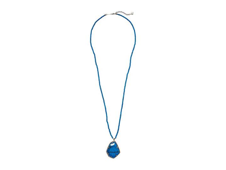 Kendra Scott Beatrix Necklace (gold/aqua/howlite) Necklace