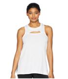Under Armour Modal Terry Tunic (white/tonal) Women's Sleeveless