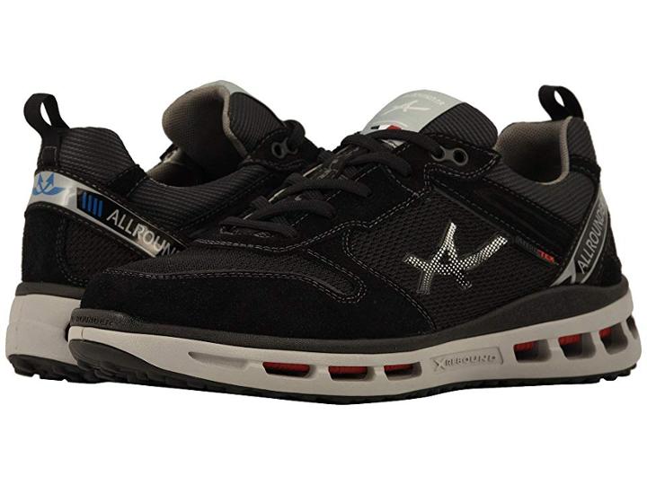 Mephisto Xander Tex (black Suede/r Mesh) Men's Lace Up Casual Shoes