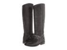 Frye Phillip Ring Tall (black Polished Stonewash) Women's Pull-on Boots