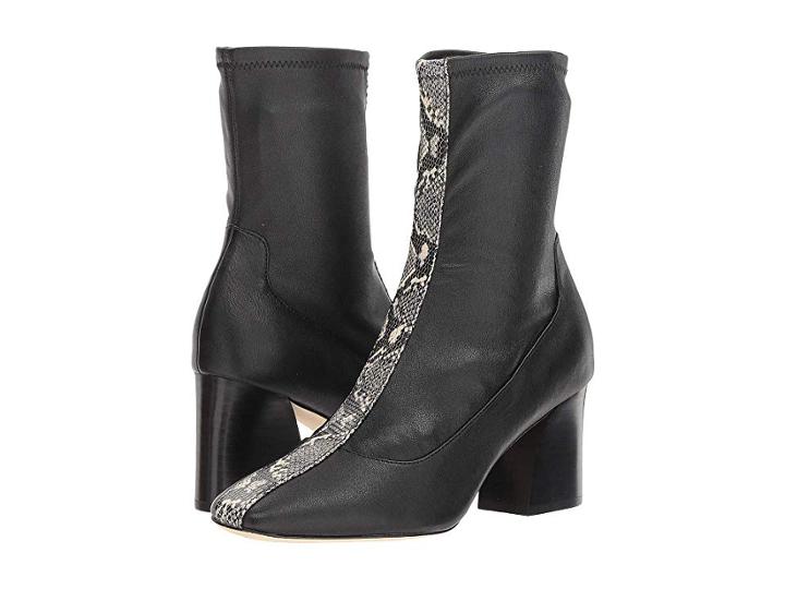 Donald J Pliner Gian (black Nappa Stretch) Women's Dress Boots