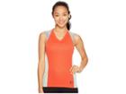 Pearl Izumi Launch Sleeveless Jersey (poppy Red/mist Green) Women's Sleeveless