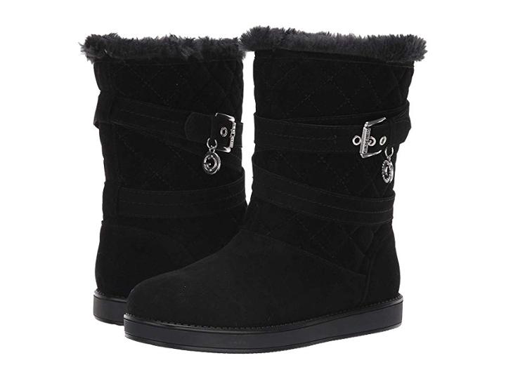 G By Guess Babez (black Fabric) Women's Shoes