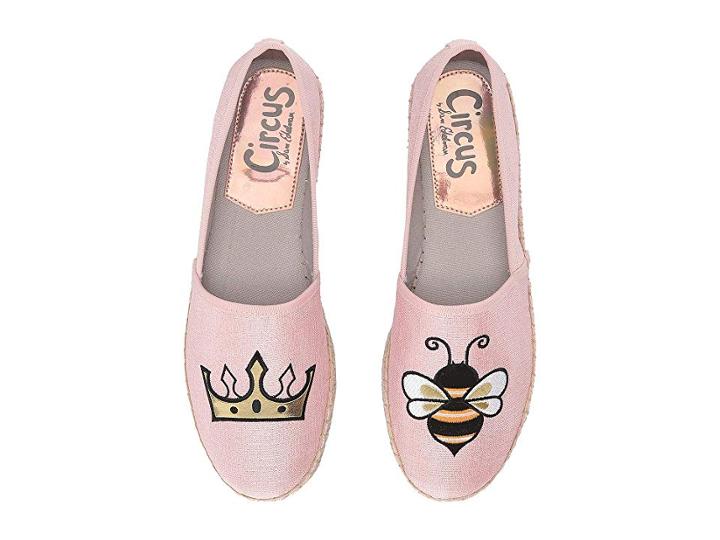 Circus By Sam Edelman Leni 6 (heirloom Rose (queen Bee) Two-tone Heavy Canvas) Women's Shoes