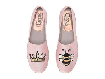 Circus By Sam Edelman Leni 6 (heirloom Rose (queen Bee) Two-tone Heavy Canvas) Women's Shoes