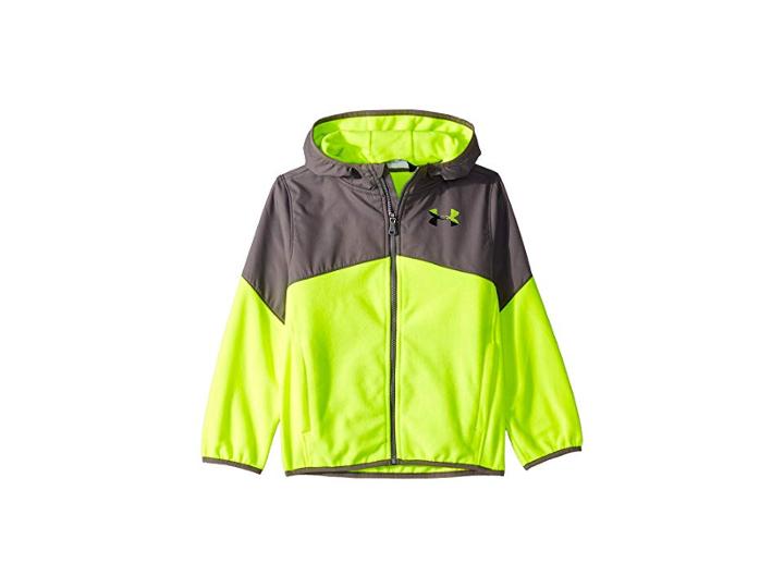 Under Armour Kids North Rim Micro Fleece (little Kids/big Kids) (high-vis Yellow) Boy's Fleece