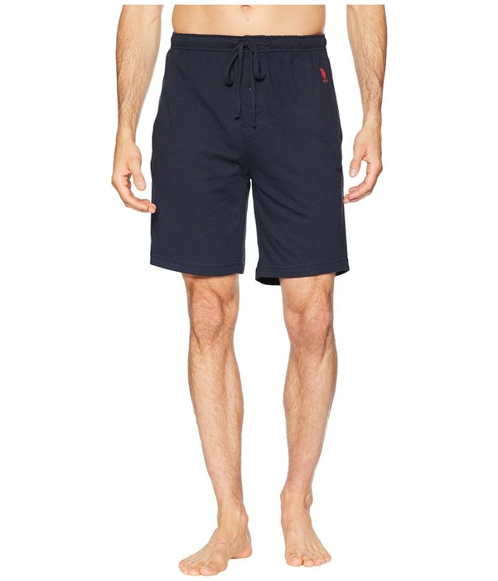 U.s. Polo Assn. Core Knit Jam Shorts (navy Blazer) Men's Shorts