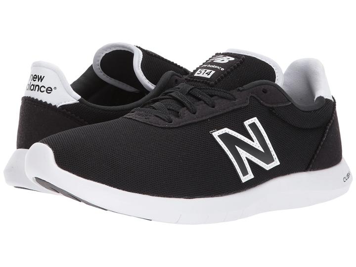 New Balance Wa514v1 (black/white) Women's Shoes