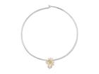 Chan Luu Wire Necklace With Pearl Clusters (cream Pearl) Necklace