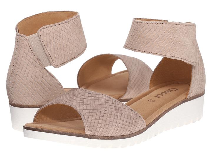 Gabor Gabor 44.570 (silk Cobra Nubuk) Women's Wedge Shoes