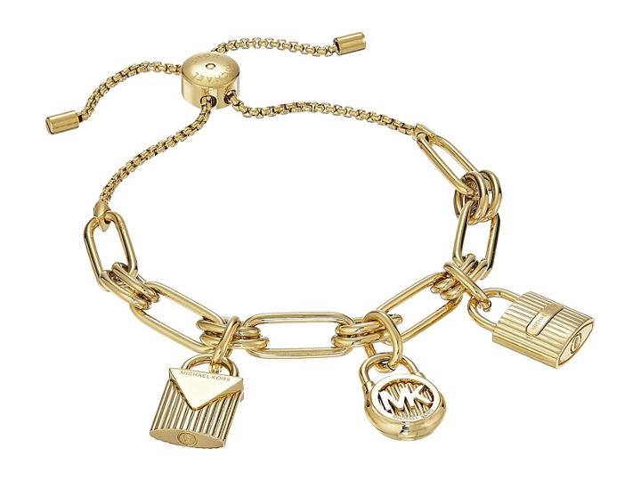 Michael Kors Logo Slider Bracelet (gold) Bracelet