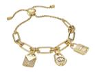 Michael Kors Logo Slider Bracelet (gold) Bracelet
