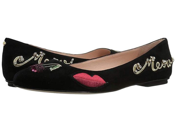 Kate Spade New York Nash (black Kid Suede) Women's Shoes