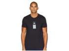 Adidas Stack Badge Of Sport Tee (black) Men's T Shirt