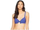 Becca By Rebecca Virtue Color Code Underwire Bra (blue Topaz) Women's Swimwear