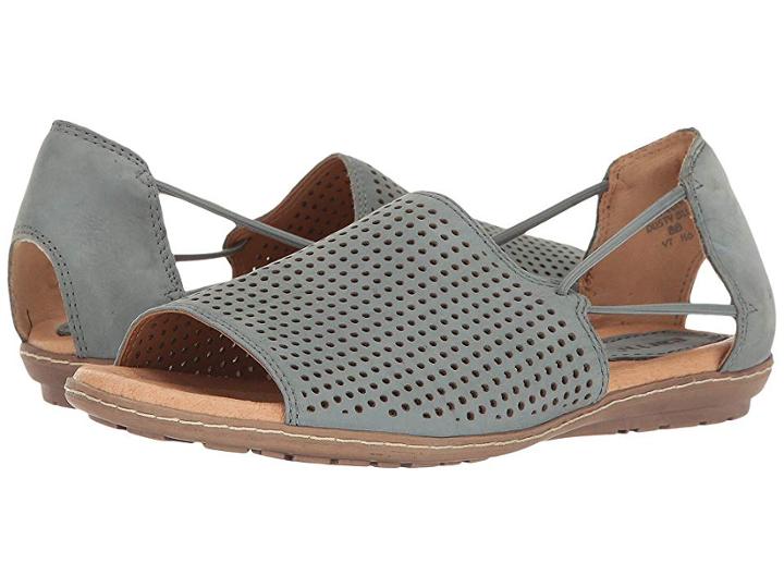 Earth Shelly (dusty Blue Soft Buck) Women's  Shoes