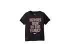 Nike Kids Optical Heroes Dri-fit Tee (toddler) (black Denim/ice Blue) Boy's T Shirt