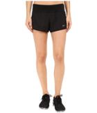 Nike Crew Shorts (black/black/reflective Silver) Women's Shorts