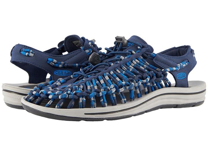 Keen Uneek Flat (dress Blues/skydiver) Men's Shoes