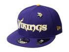 New Era Minnesota Vikings Pinned Snap (purple) Baseball Caps