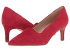 Franco Sarto Danelly (scarlet Diva Suede) Women's Shoes