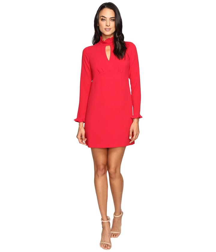 Shoshanna Melody Dress (ruby) Women's Dress