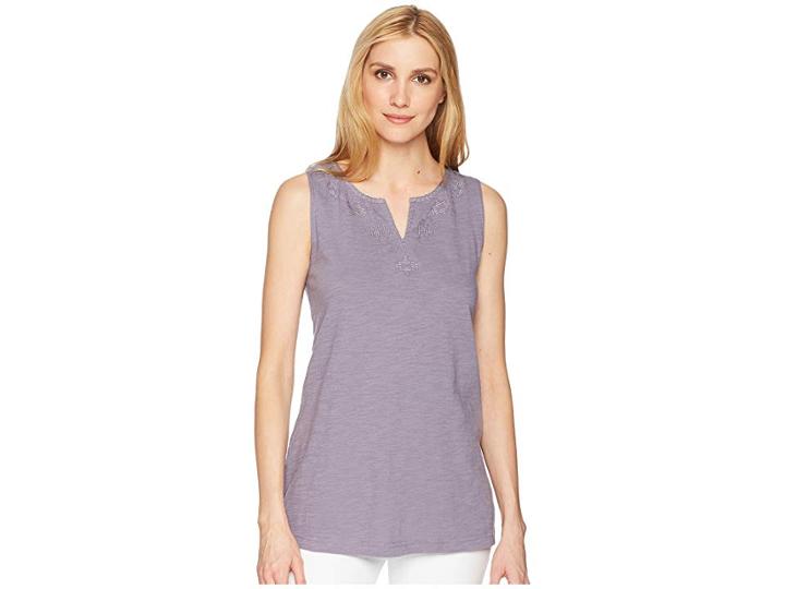 Woolrich Eco Rich Bell Canyon Tank Top Ii (violet Indigo) Women's Sleeveless