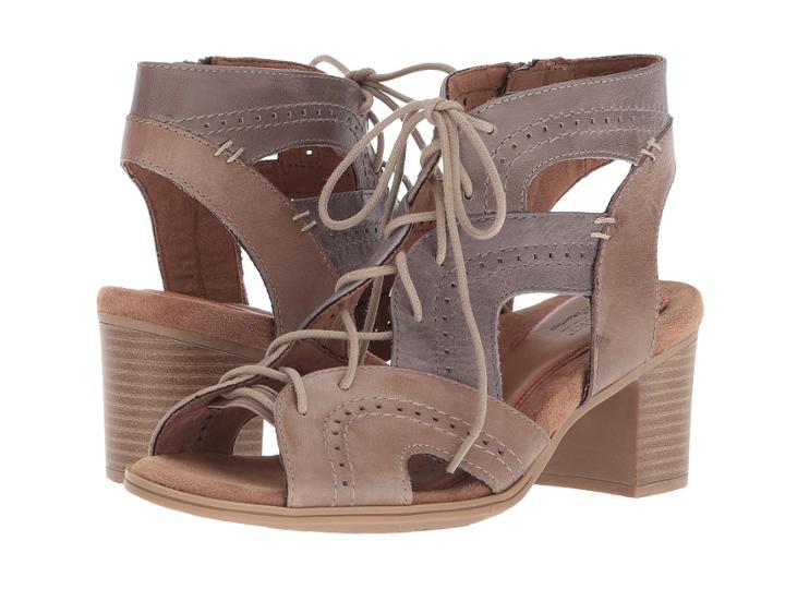 Rockport Cobb Hill Collection Cobb Hill Hattie Open Lace (taupe Bali Multi) Women's Shoes