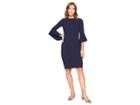 Vince Camuto Circle Sleeve Bodycon Dress (navy) Women's Dress