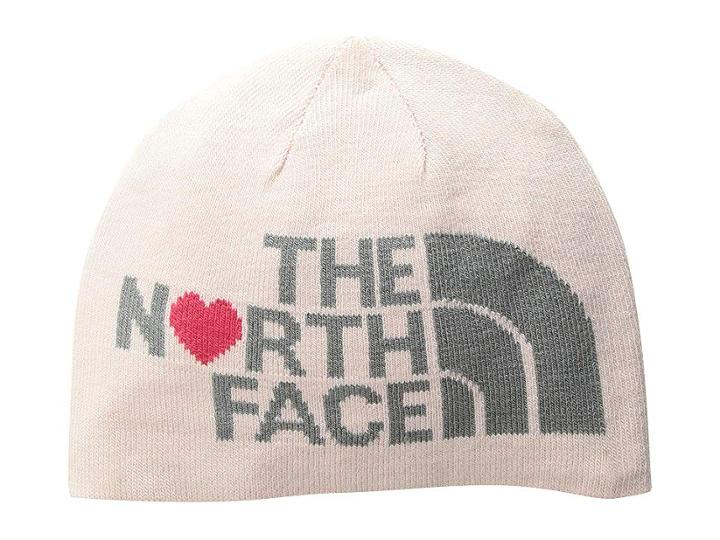 The North Face Kids Youth Anders Beanie (purdy Pink/mid Grey) Beanies