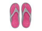 Crocs Athens (light Grey/candy Pink) Sandals