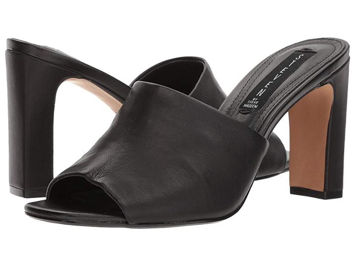 Steven Jensen (black Leather) High Heels
