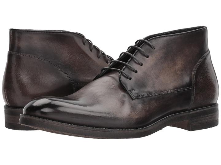 John Varvatos Collection Varick Chukka (chracoal) Men's Shoes