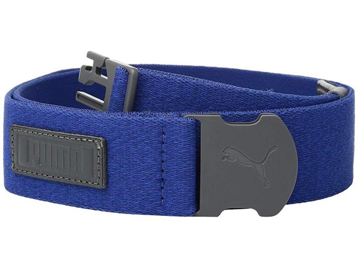 Puma Golf Ultralite Stretch Belt (sodalite Heather) Men's Belts