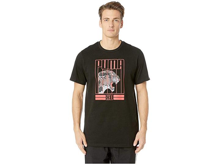 Puma Puma X Xo Homage To Archive Retro Tee (puma Black) Men's T Shirt