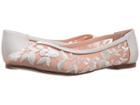 Blue By Betsey Johnson Leah (ivory Fabric) Women's Flat Shoes