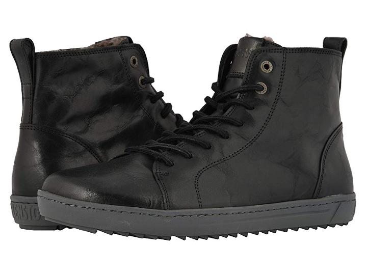 Birkenstock Bartlett (black/black Leather) Men's  Shoes