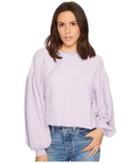 Free People Sleeves Like These Pullover (lilac) Women's Clothing