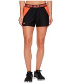 Under Armour New Play Up Shorts (black/marathon Red/marathon Red) Women's Shorts