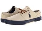 Polo Ralph Lauren Faxon Low (khaki/newport Navy/navy) Men's Lace Up Casual Shoes