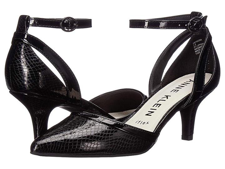 Anne Klein Freda (black Snake) Women's Shoes
