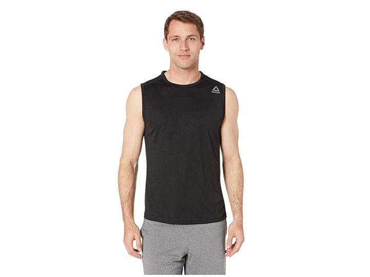 Reebok Speedwick Tech Sleeveless Tee (black) Men's Workout