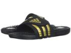 Adidas Adissage (black/gold/black) Women's Sandals