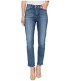 Hudson Holly High-rise Crop Skinny Jeans In Babyface (babyface) Women's Jeans