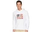 Polo Ralph Lauren Slub Jersey American Pullover Hood T-shirt (white) Men's T Shirt
