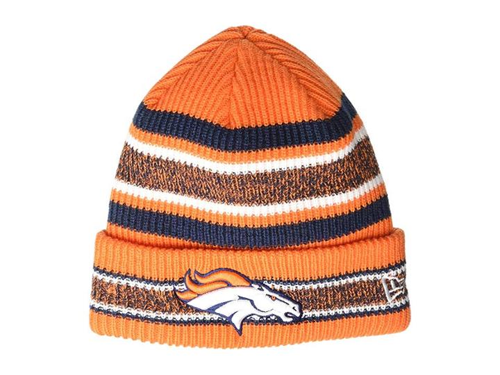 New Era Denver Broncos Vintage Stripe (orange) Baseball Caps