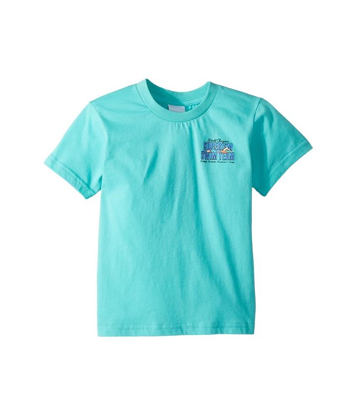Superism Swim Team Champ Short Sleeve Tee (toddler/little Kids/big Kids) (teal) Boy's T Shirt